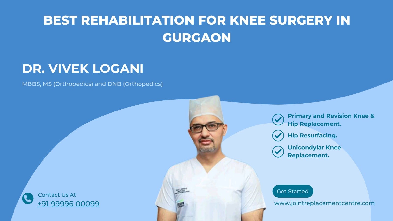 Best Rehabilitation for Knee Surgery in Gurgaon with Dr Vivek Logani